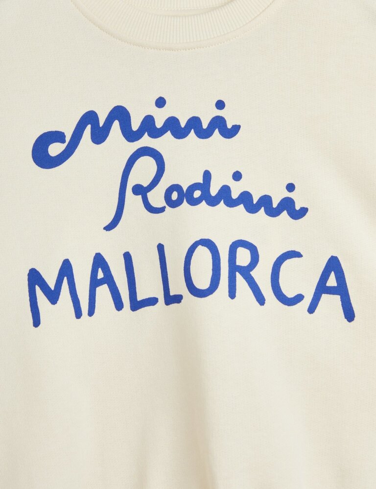 mini rodini Mini rodini -Mallorca sp sweatshirt  off white