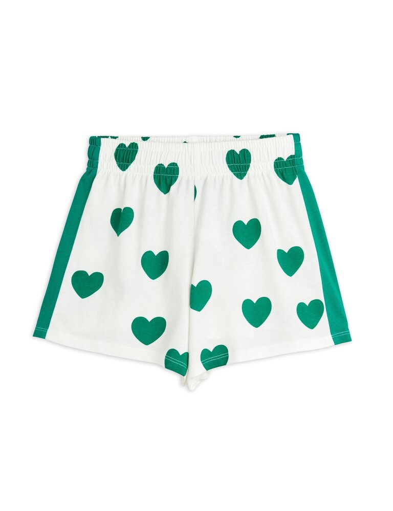 mini rodini Mini rodini -Hearts aop shorts Green