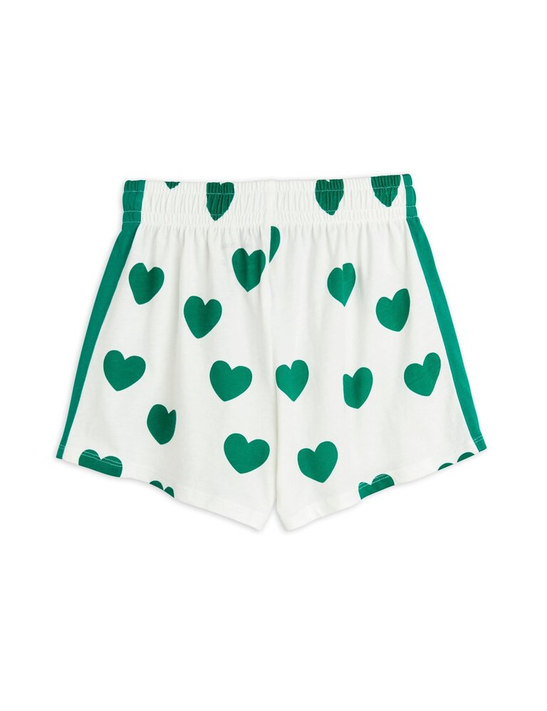 mini rodini Mini rodini -Hearts aop shorts Green