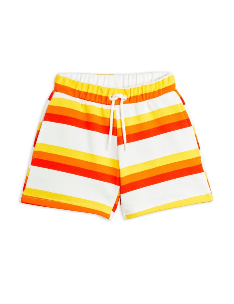 mini rodini Mini Rodini -Stripe aop sweatshorts multi