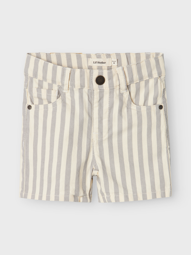 Lil' Atelier Lil atelier - Hugo stripe shorts