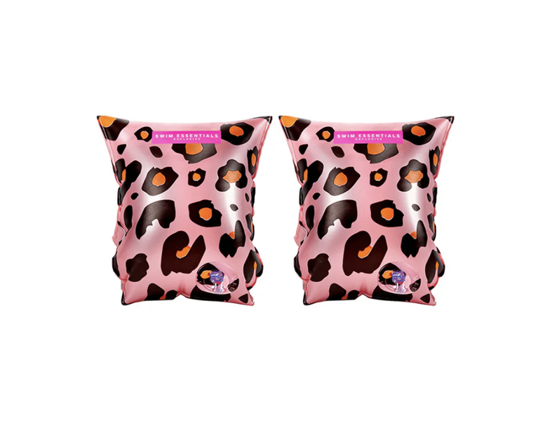 Swim Essentials Zwembandjes Panter Rosé Goud