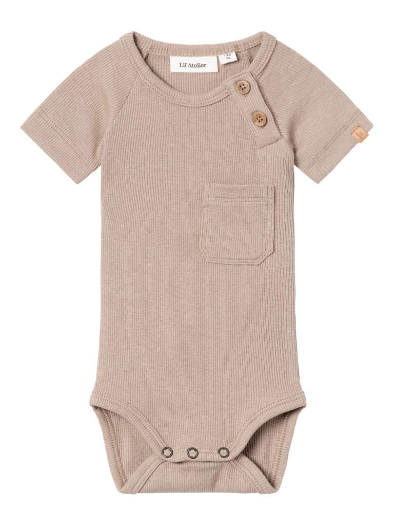 Lil' Atelier Lil atelier - Gago kub ss body Mocha