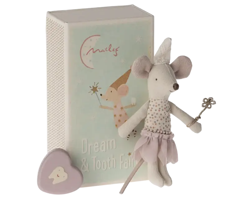 Maileg Maileg - Tooth fairy mouse, little sister in matchbox