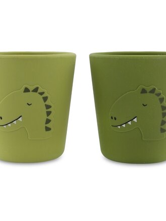 Trixie Silicone cup 2-pack - Mr. Dino