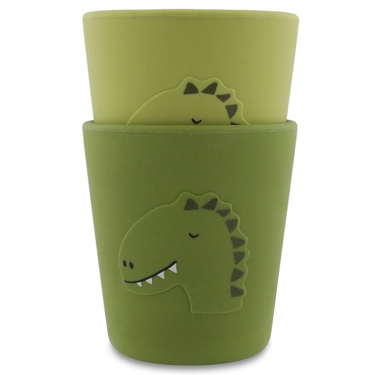 Trixie Silicone cup 2-pack - Mr. Dino