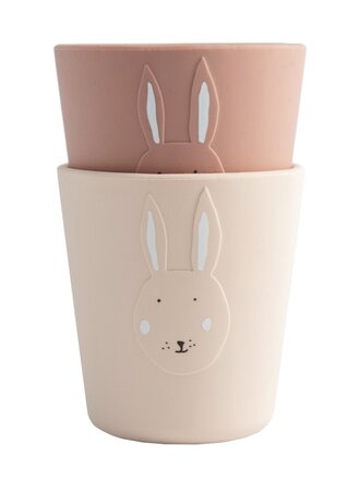 Trixie Silicone cup 2-pack - Mrs. Rabbit