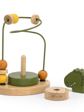 Trixie Trixie -Houten kralenframe - Mr. Dino Trixie Trixie -Houten kralenframe - Mr. Dino