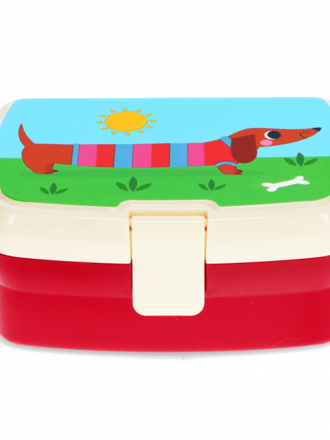 rex london Rex London - Lunch box with tray - Sausage Dog