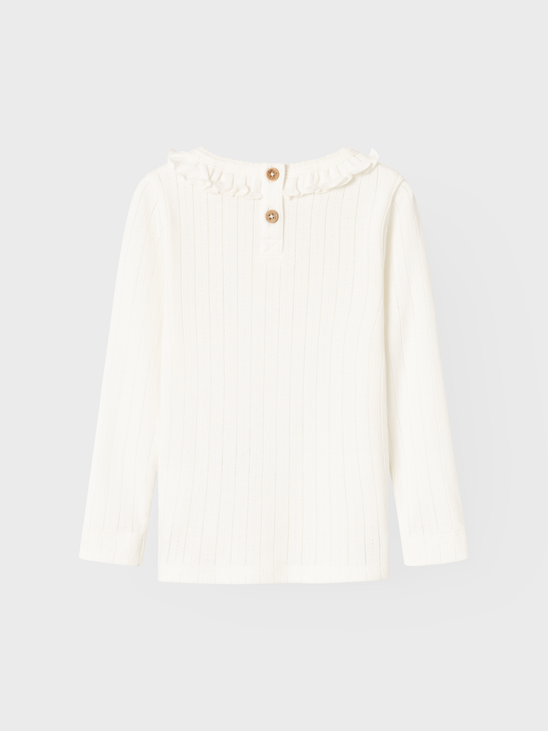 Lil' Atelier Lil Atelier - Rachel nis ls shirt coconut milk