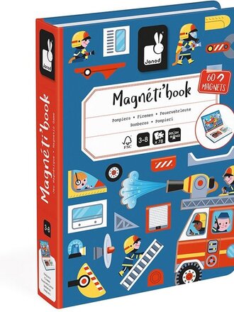 Janod Janod - Magnetibook Brandweer Janod Janod - Magnetibook Brandweer
