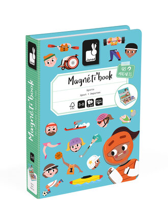 Janod Janod - Magnetibook sporten Janod Janod - Magnetibook sporten