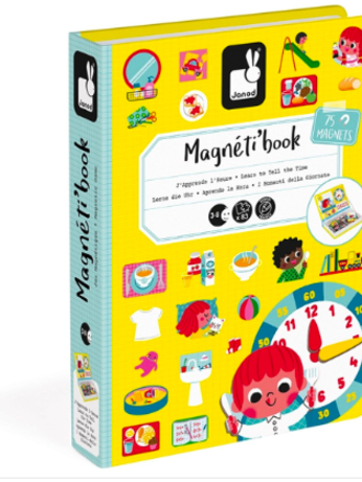 Janod Janod - Magnetibook klok kijken Janod Janod - Magnetibook klok kijken