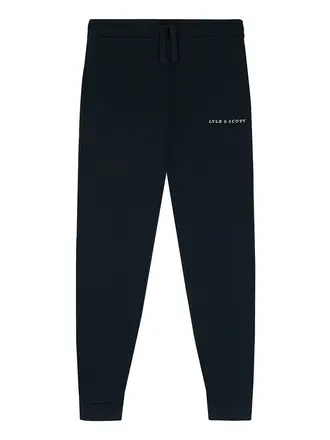 Lyle & Scott Lyle&scott -script embroid pants dark navy Lyle & Scott Lyle&scott -script embroid pants dark navy