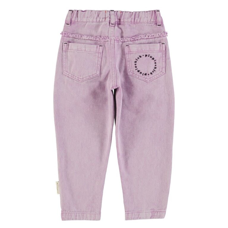 piupiuchick Piupiuchick - Mom fit trousers Lilac