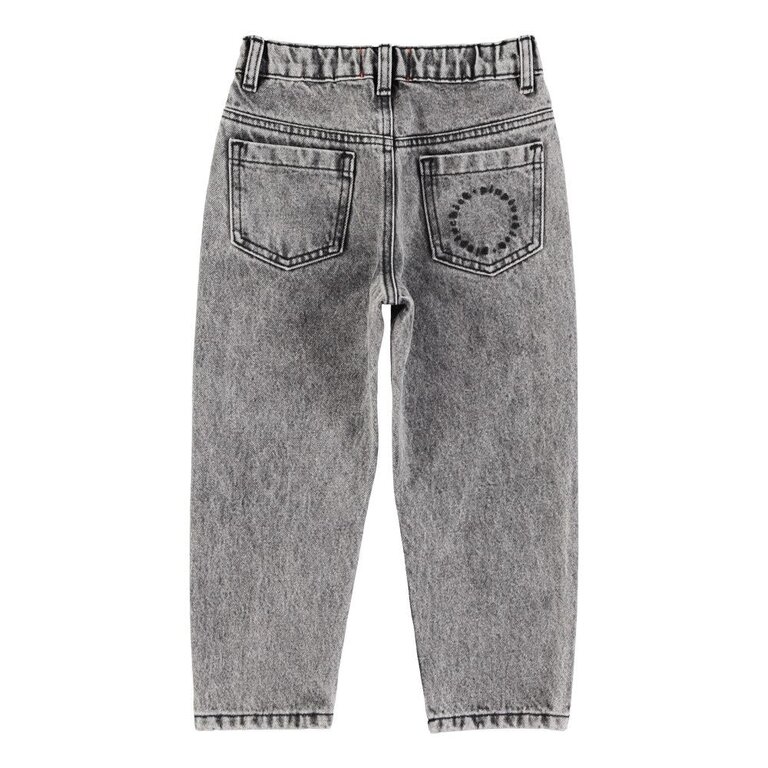 piupiuchick Piupiuchick - Unisex denim trousers Washed black denim