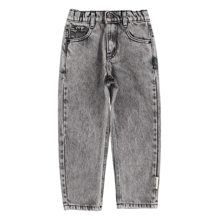 piupiuchick Piupiuchick - Unisex denim trousers Washed black denim