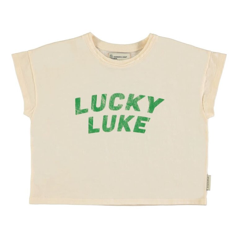 piupiuchick Piupiuchick - T-shirt ecru Lucky luke