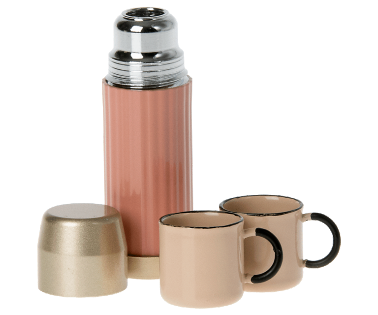 Maileg Maileg -Thermos and cups - Soft coral