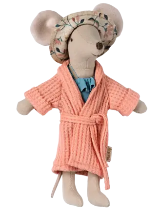 Maileg maileg - Bathrobe  Coral Maileg maileg - Bathrobe  Coral