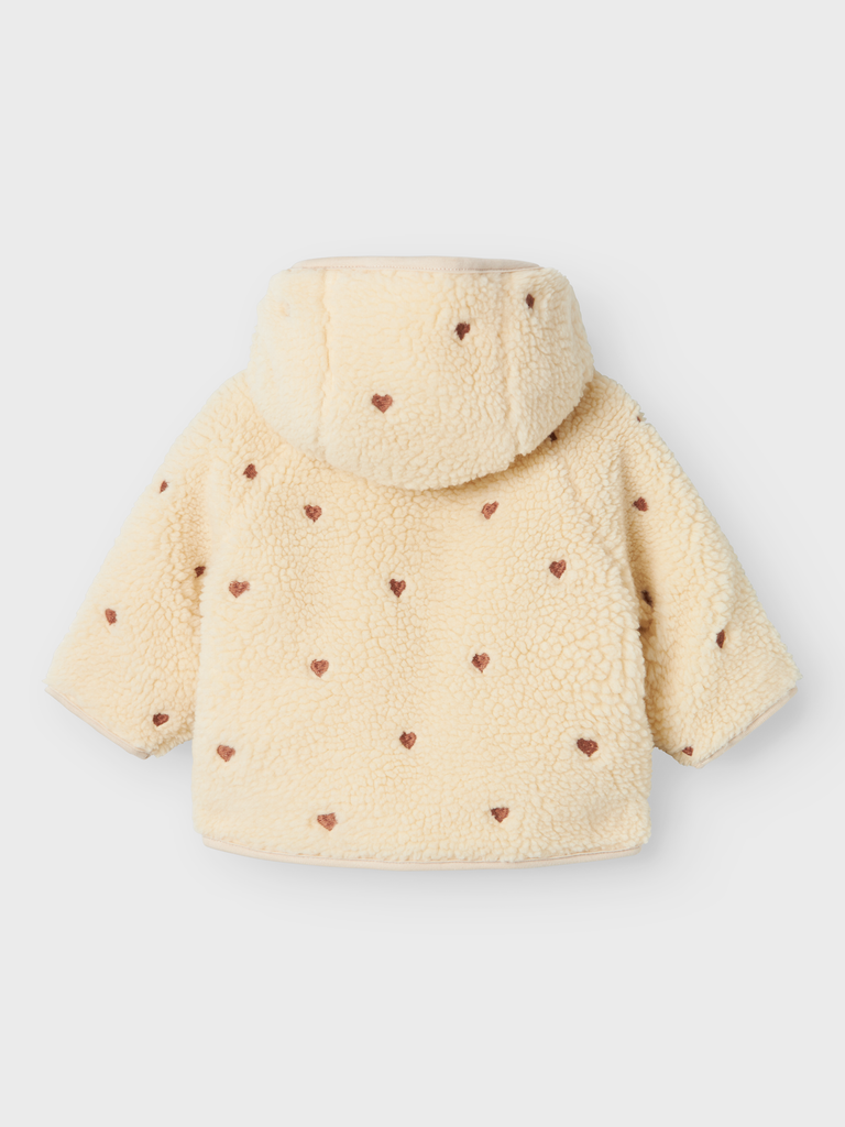 Lil' Atelier Lil atelier - Nalo Teddy jacket hartjes