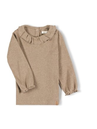 Nixnut Nixnut - tuc longsleeve pebble