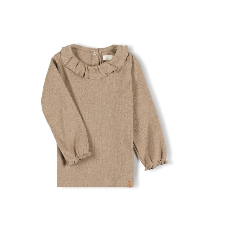 Nixnut Nixnut - tuc longsleeve pebble