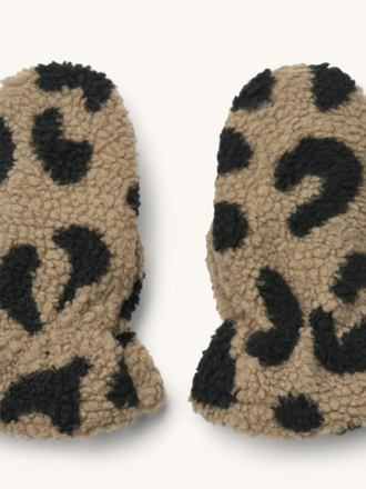 Liewood Liewood - GRETHE PILE GLOVES Mega leo/oat mix