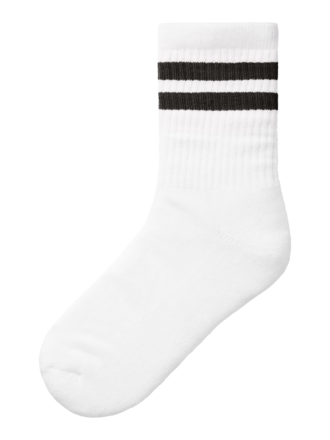 Name It Name it - sport sock streep wit/zwart
