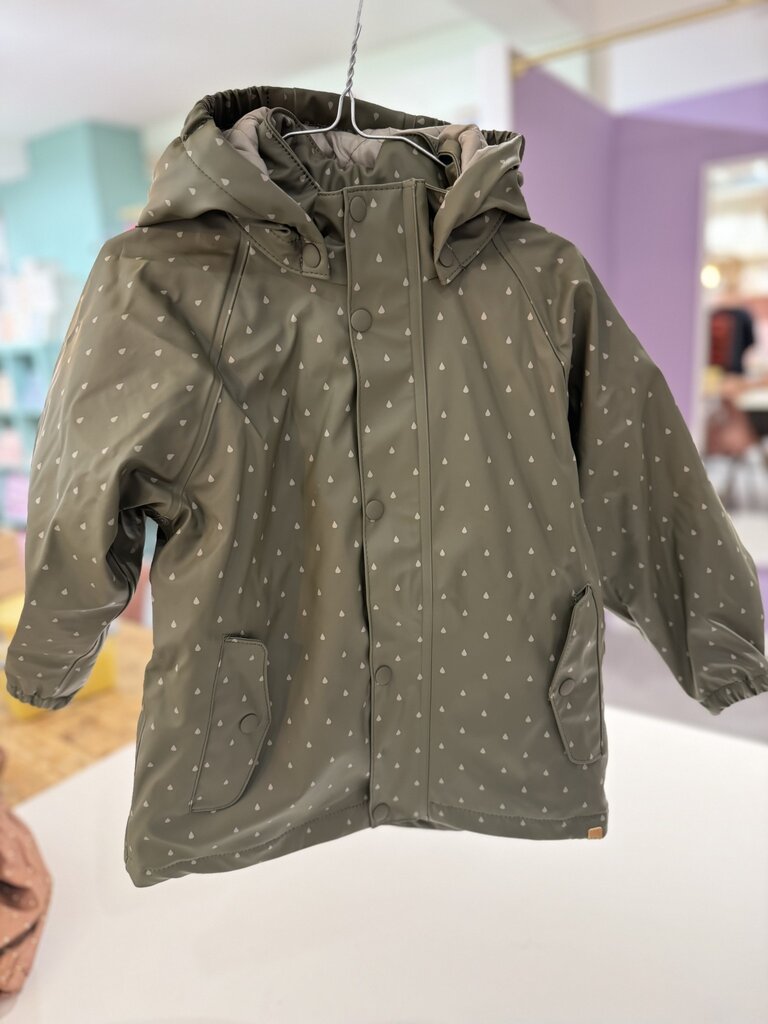 Lil' Atelier Lil atelier - Ladry pad rain jacket Kalamata