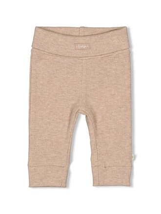 Feetje Feetje - Broek rib taupe melange Feetje Feetje - Broek rib taupe melange