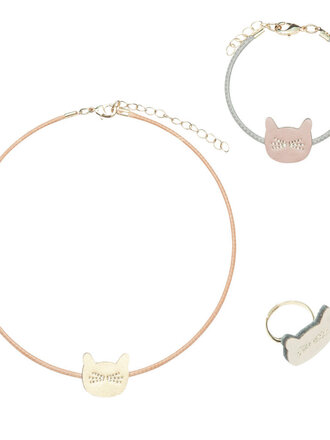 Mimi & Lula Mimi&Lula -CUTE CAT JEWELLERY SET Mimi & Lula Mimi&Lula -CUTE CAT JEWELLERY SET