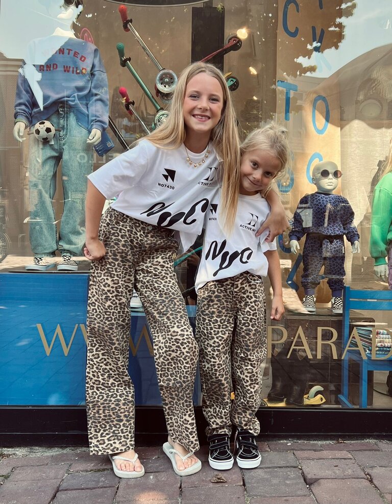 Name It Name it - Rose Leopard wide leg