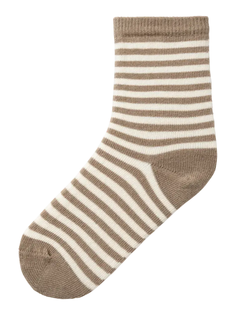 Lil' Atelier Lil atelier - Melove stripe sock - Birch