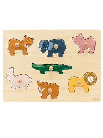 Trixie Trixie -Wooden animal puzzle - 7pcs Trixie Trixie -Wooden animal puzzle - 7pcs