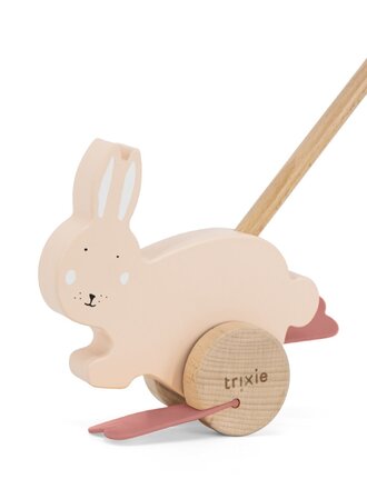 Trixie Houten duwstok - Mrs. Rabbit Trixie Houten duwstok - Mrs. Rabbit