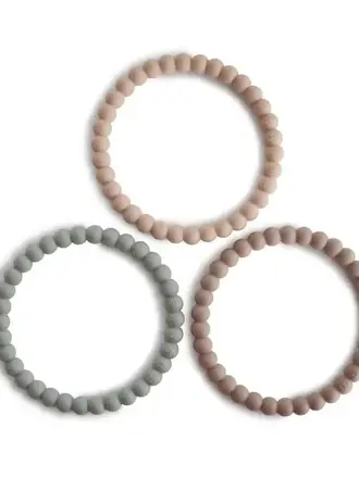 Mushie MUSHIE -SILICONE BRACELET Cleary sage Mushie MUSHIE -SILICONE BRACELET Cleary sage