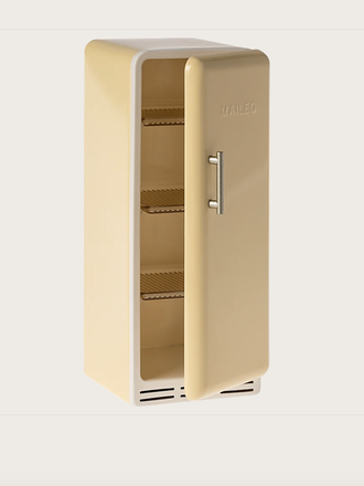 Maileg Maileg - miniature cooler yellow Maileg Maileg - miniature cooler yellow