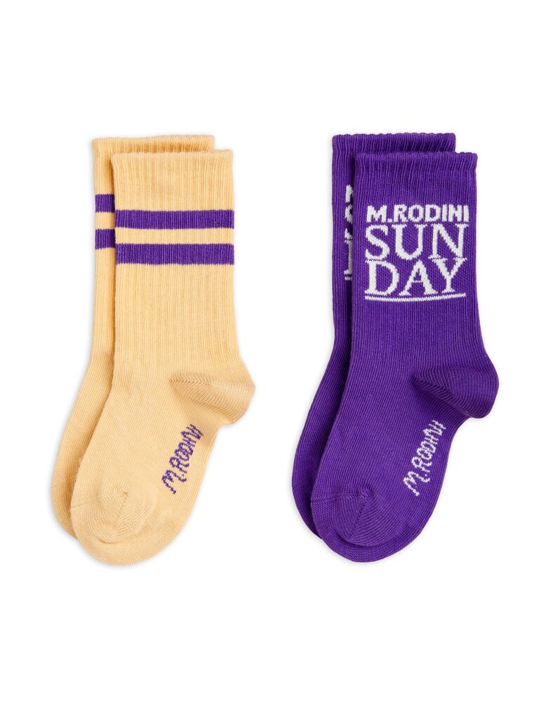 mini rodini Mini rodini - Sunday 2-pack socks