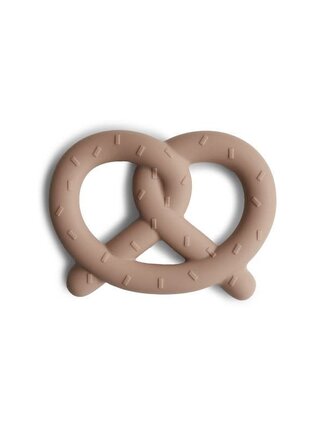 Mushie MUSHIE - TEETHER PRETZEL - NATURAL