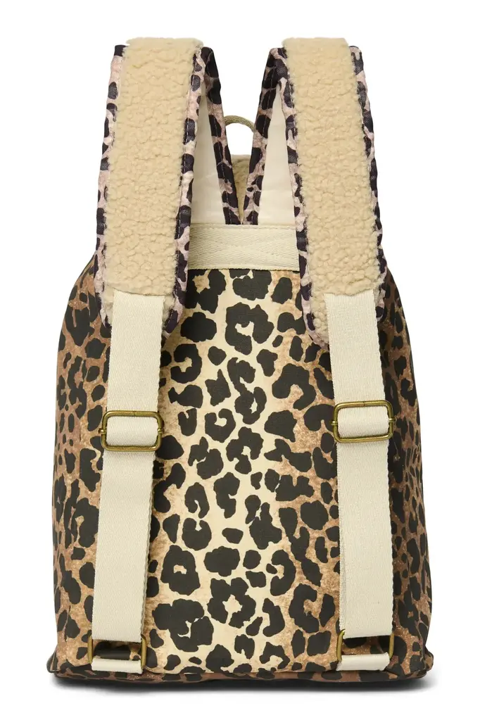 studio noos Studio Noos - Teddy leopard MIDI backpack