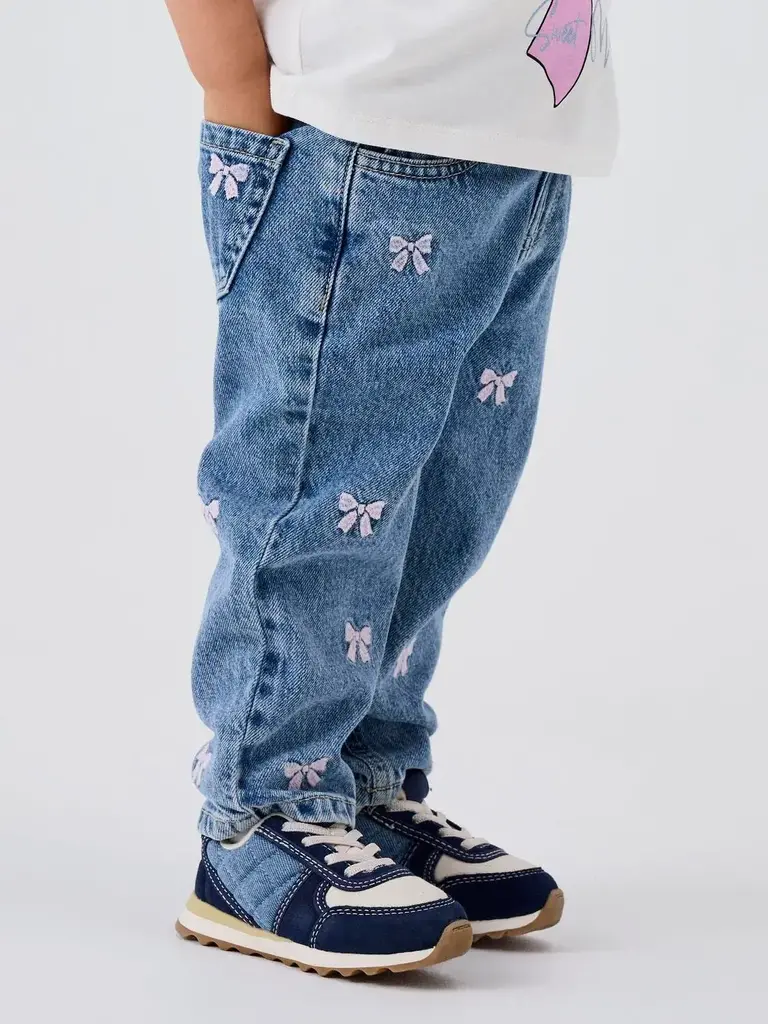 Name It Name it - Bella mom jeans Blue bow