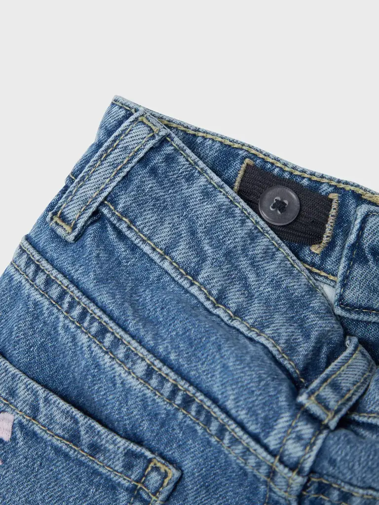 Name It Name it - Bella mom jeans Blue bow