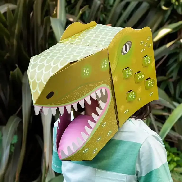 rex london Make your own dinosaur head