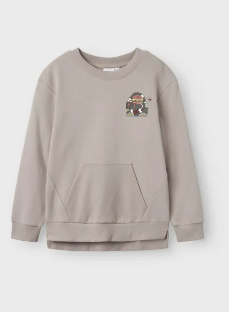 Name It name it - Burger sweater ash