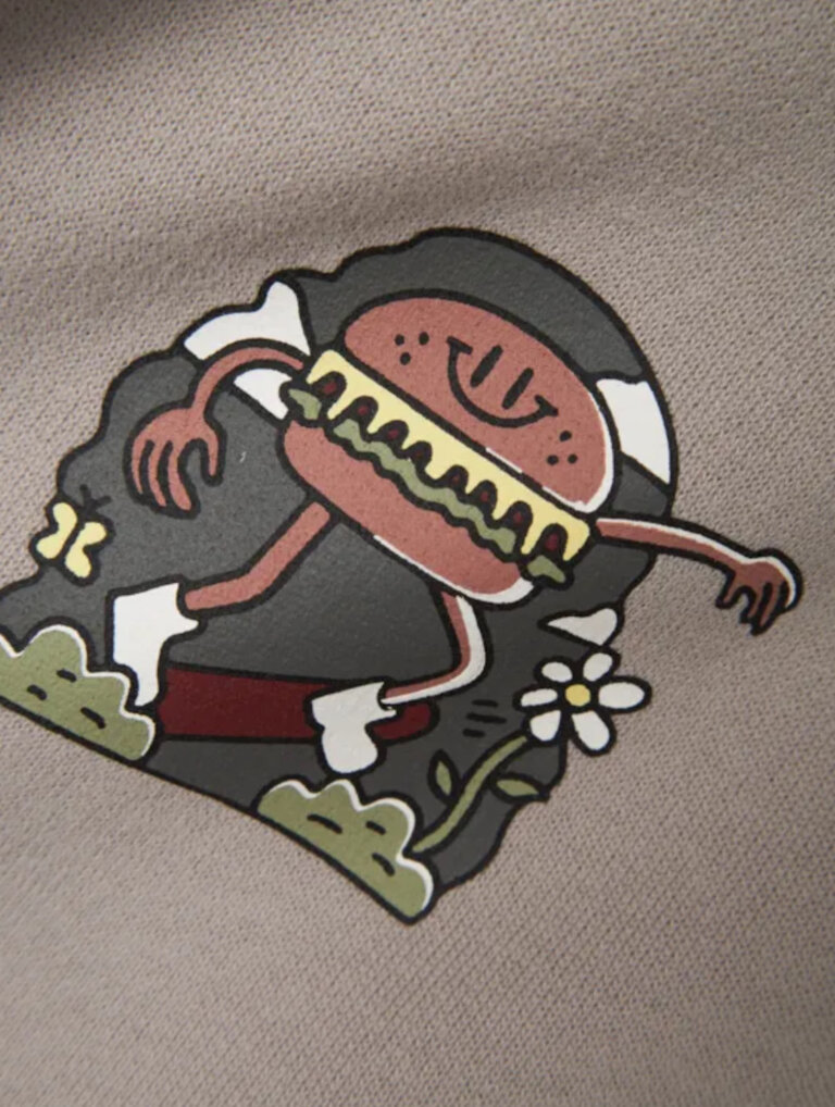 Name It name it - Burger sweater ash
