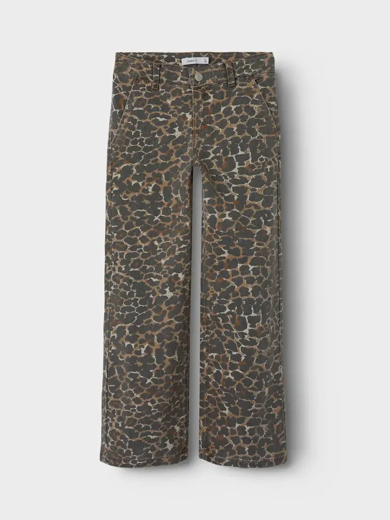 Name It Name it - Rose wide Leopard jeans
