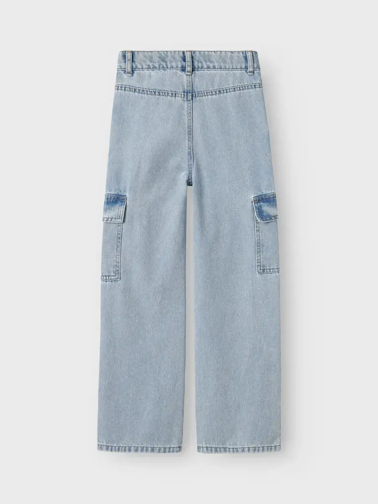 Name It Name it - Rose wide cargo Light Blue Denim