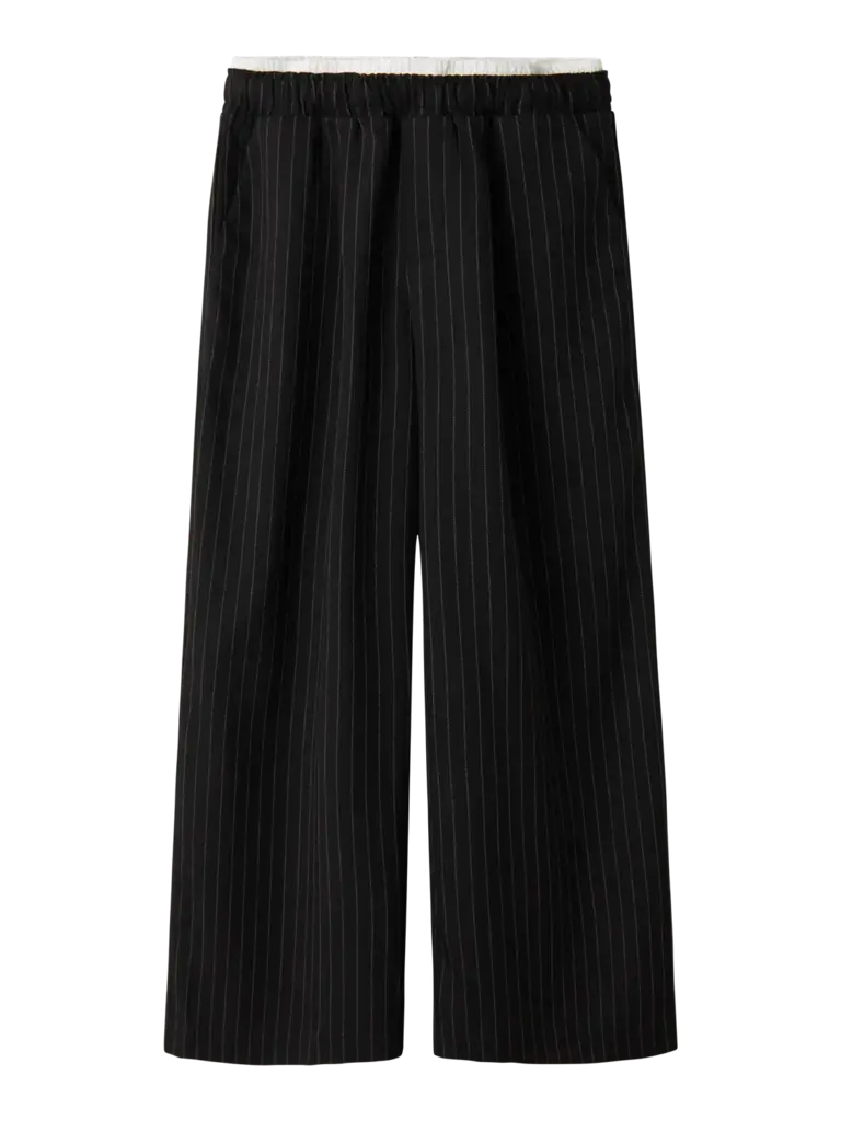 Name It Name it -TENGRUN WIDE PANT black