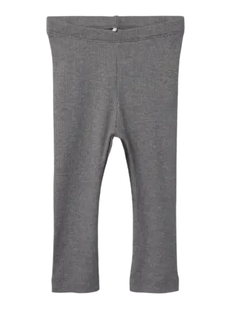 Name It Name it - Basic rib legging Mockingbird MELANGE